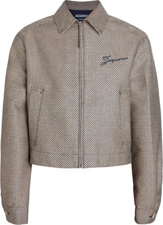 Jacquemus La Veste De-nîmes Canevas Denim Jacket - Navy - 48 (IT48 / M)