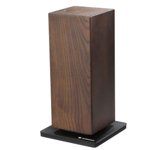Zassenhaus Magnetic Spinning Wood Knife Block for Counter
