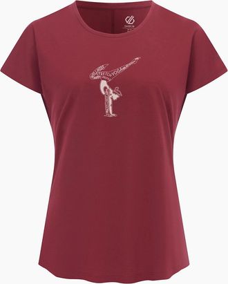 Regatta Womens Regatta Womens/Ladies Serenity Yoga Pose Lightweight T-Shirt - Red - Size: 16