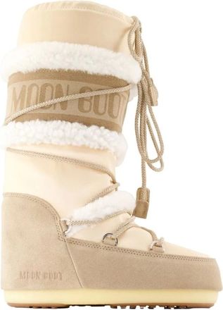 Moon Boot Icon Low Pearly Plus Boots - female - Moon Boot - Winter Boots - Beige - 2 UK - Shoes
