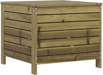vidaXL Garden Footstool 62x63.5x53.5 cm Impregnated Wood Pine Vidaxl