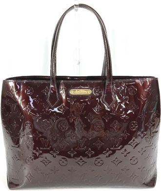 Louis Vuitton Amarante Purple Monogram Vernis Shoulder Bag Tote Bag (Pre-Owned)