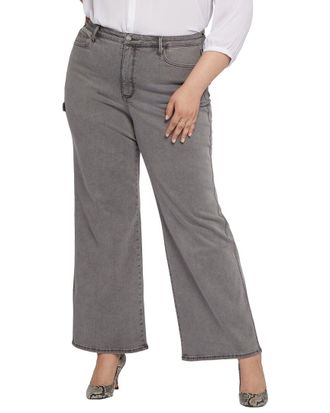 NYDJ Nydj Plus Teresa Palmas Wide Leg Jean