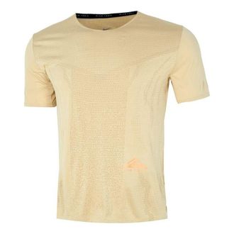 Nike Mens Nike Running Athleisure Casual Sports Round Neck Short Sleeve Netherlands Orange T-Shirt DM4647-252