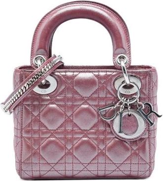 Dior Pre-owned Mini Lady - - Pre-owned - Donna - Rosa - ONE SIZE