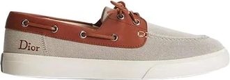 Dior Schoenen, Heren, Bruin, 45 EU, Leer, Mocassins H26