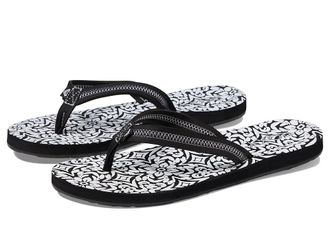 Roxy Vista Loreto Womens Shoes Black/Soft White : 11 M, Textile/Synthetic