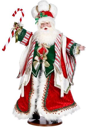 Mark Roberts Candy Cane Santa in Red at Nordstrom