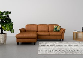 Sit&more Ecksofa &raquo;Maggiore L-Form&laquo; wahlweise mit Kopfteilverstellung, Bettfunktion und Bettkasten