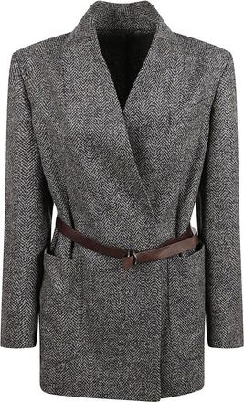 Brunello Cucinelli Donna, Giacche, Grigio, S, new