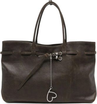 Marge Sherwood Grandma Tote - Dames - Tassen - Bruin - Maat: ONE Size Leer