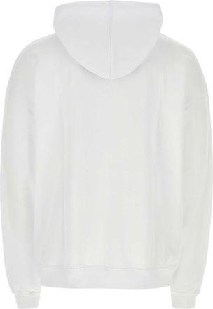 Dsquared2 Mens Logo-Printed Cotton Sweatshirt White Sweater