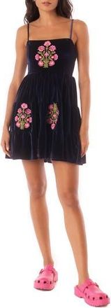 Maaji Bouquet Bliss Emily Cover-Up Dress in Dark Blue at Nordstrom Rack, Size Medium