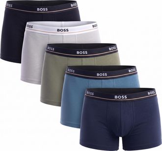 HUGO BOSS Verpakking van 5 heren katoenen boxershorts 50531660