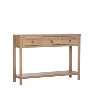 Klast Mueble recibidor efecto madera natural 120 cm x 85 cm