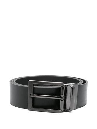 Karl Lagerfeld leather belt - Black