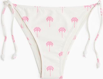 H&M Tie-Tanga Bikinihose - White