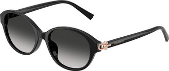 Tiffany & Co. TF4263D Asian Fit 80013C Womens Sunglasses Black Size 54