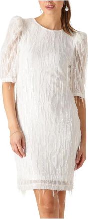 Y.A.S Y.a.s, Kleedjes, Dames, Wit, XS, Bolina Jurk