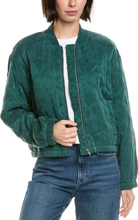 Bella Dahl Wynter Quilted Bomber Jacket