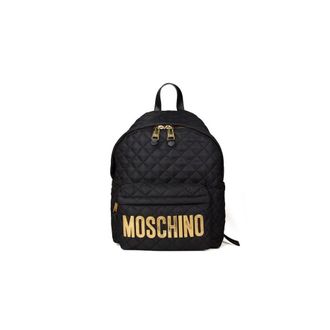 Moschino Backpacks, female, Black, Size: ONE SIZE Backpack