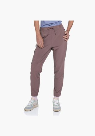 Sch&ouml;ffel Funktionshose SCH&Ouml;FFEL Pants Vienna L, Damen, Gr. 38, N-Gr, twilight mauve, Obermaterial: 87% Polyester, 13% Elasthan, Hosen Funktionshose, sportliche