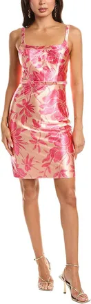 Rene Ruiz Printed Knit Mini Dress