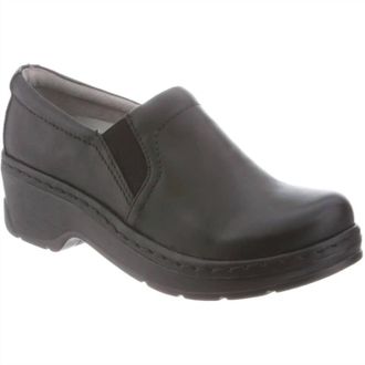 Klogs Womens Naples Leather Shoes In Black
