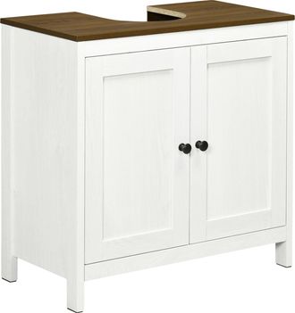 OEM Mueble Bajo Fregadero, Dise&ntilde;o Moderno, Estante Ajustable, Blanco