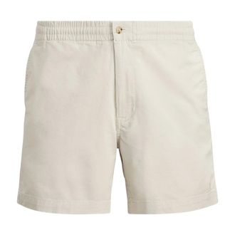 Polo Ralph Lauren Korte Broeken, Heren, Beige, M, Katoen, Prepster Stretch Chino Shorts