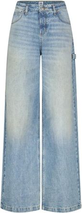 Lee Wijde Denim Jeans - Dames - Jeans - Blauw - Maat: W25 L33 Denim