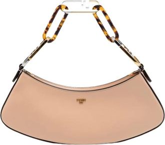 Fendi Pre-owned Leren Schoudertas - Dames - Vintage Schoudertas - Roze - ONE Size - Leer - Vintage