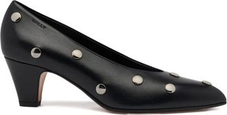 Bally 55 mm Alva leren pumps - Zwart