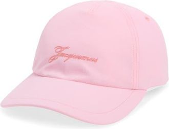 Jacquemus La Casquette Baluchon Baseball Cap in Pink 430 at Nordstrom, Size 58