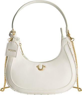 True Religion Zip Top Crescent Hobo Bag
