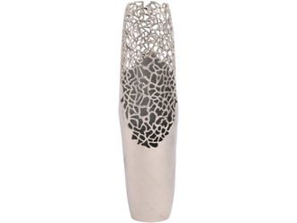 Libra Interiors Apo Coral Small Vase in Silver