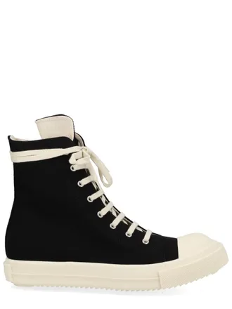 Rick Owens High Denim Sneaker