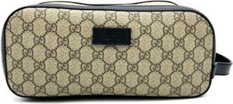 Gucci Pre-owned Clutches, male, Beige, Size: ONE SIZE Pre-owned Vintage Clutch Bag
