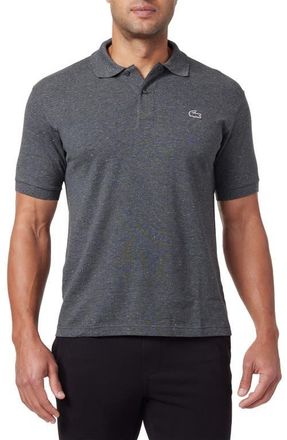 Lacoste Classic Fit Cotton Blend Polo in Bitume Neps at Nordstrom, Size 3