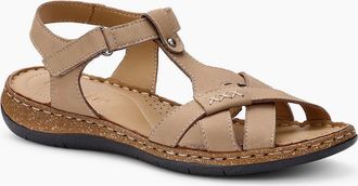 Hotter Womens Reya Womens Sandals - Grey - Size: 5