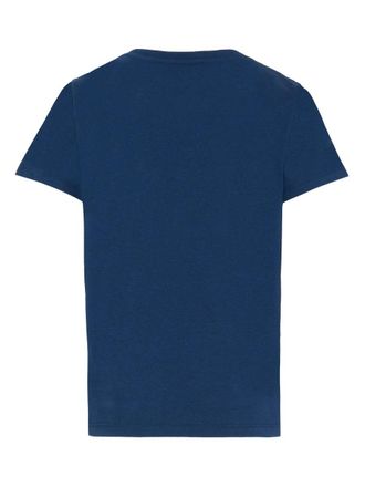 Gucci Logo Print T-Shirt - Blue
