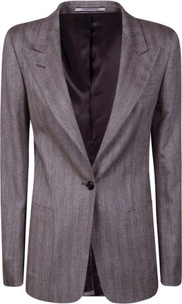 Tagliatore Jassen, Dames, Bruin, L, Blazer