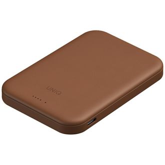 OEM Powerbank Uniq Lyden Lexa Magn&eacute;tico 5000mah Pd Usb-c Magsafe Color Caramelo
