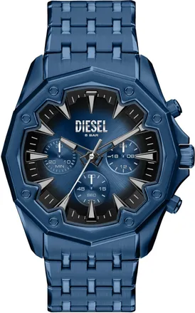 Diesel Stinger Blue Stainless Steel Watch - Timeframes - Man - Blue