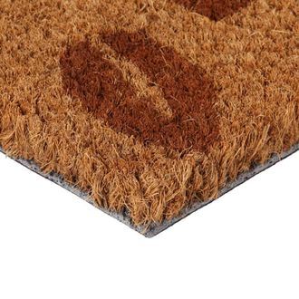 Berkfield Home Durable Door Mat Natural 40x60 cm Tufted Coir