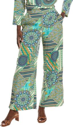 Gracia Print Wide Leg Set Pant