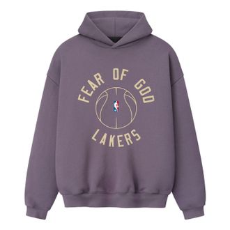 Fear of God x Lakers X Barkley Hendricks 90s Hoodie Cadet 192BH266905F