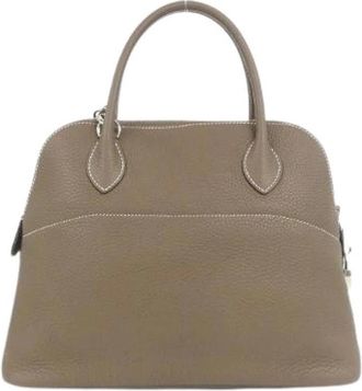 Herm&egrave;s Pre-owned Borsa Bolide31 Taurillon Clemence - - Pre-owned - Donna - Marrone - ONE SIZE