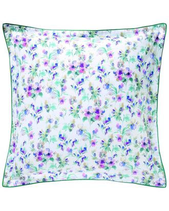 Anne de Sol&egrave;ne Anne De Sol&egrave;ne Organic Cotton Percale 200 Thread Count Galante Euro Sham