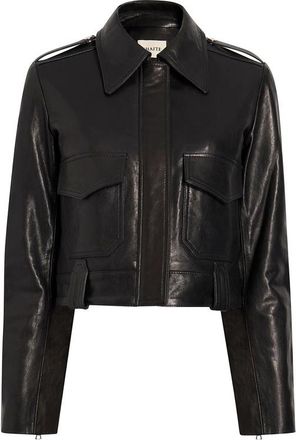 Khaite The Cordelia Leather Jacket